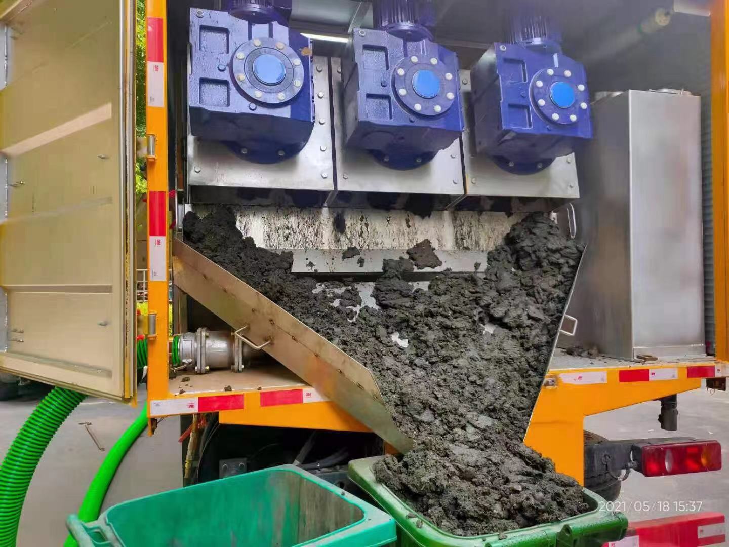 常平镇化粪池清掏城市维护站-泥浆净化干湿分离处理